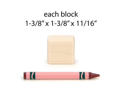 Counting & Shapes Color Wooden Matching Game - 24 pc Set