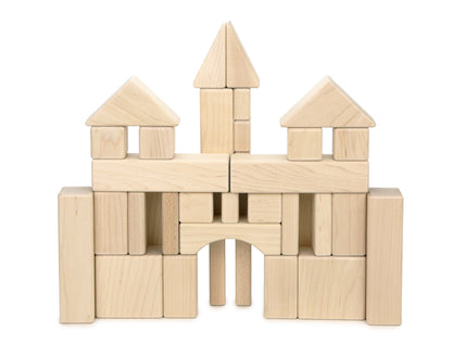 34 pc. Jr. Builder Set Maple Building Blocks
