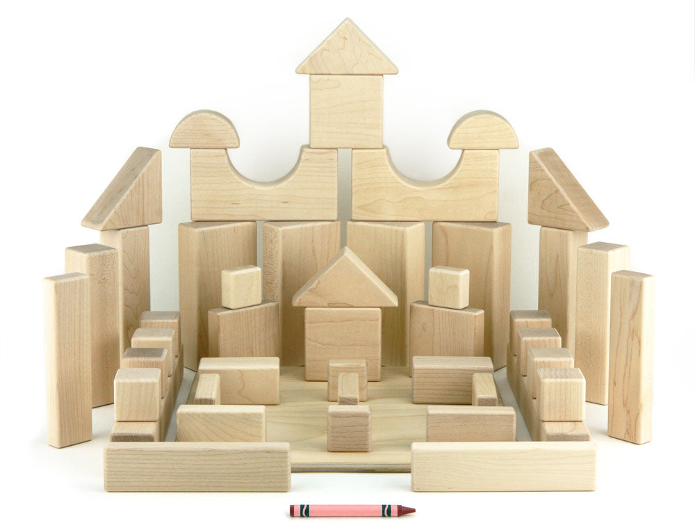 46 pc. Beginner Set Maple Building Blocks
