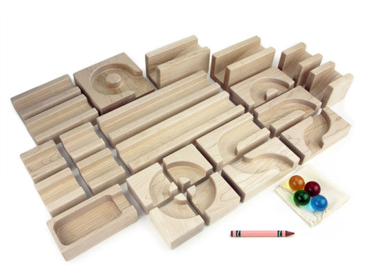 23 pc. Core Ball Run Unit Block Set