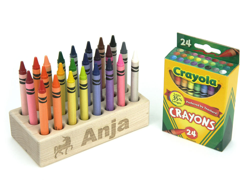 Crayon Holder for 48 Crayons by bitsplusatoms