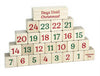 26 pc. Advent Calendar Christmas Countdown Blocks