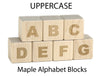 28 pc. Uppercase Engraved Alphabet Blocks