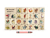 27 pc. Animal Letters Color Alphabet Blocks