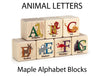 27 pc. Animal Letters Color Alphabet Blocks