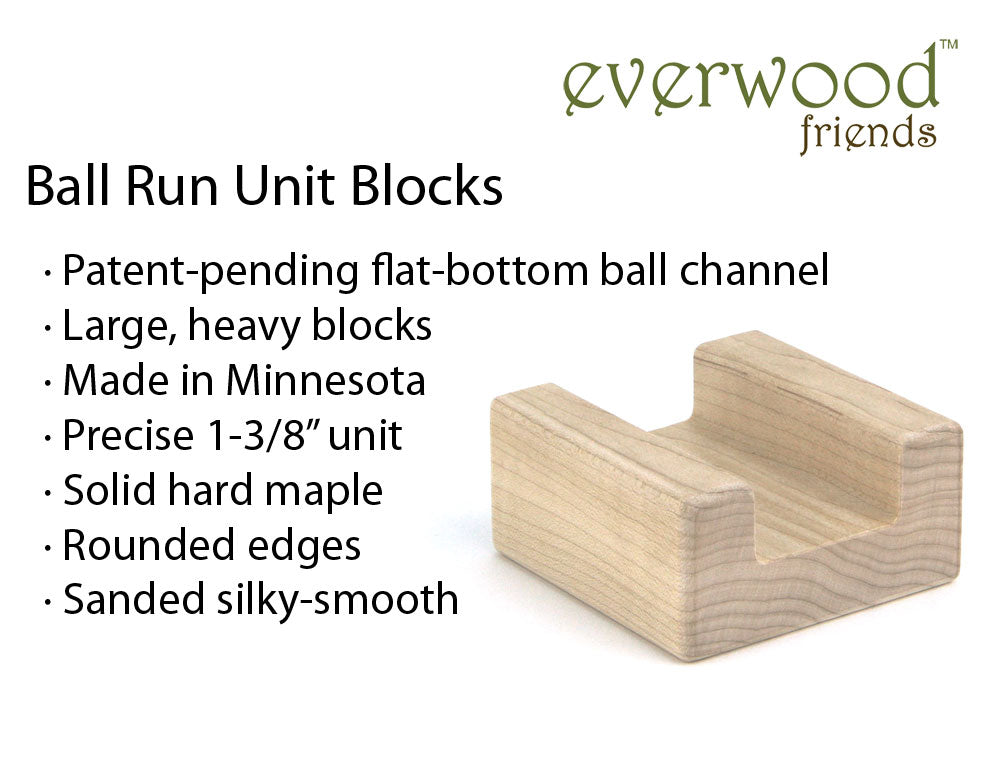 23 pc. Core Ball Run Unit Block Set