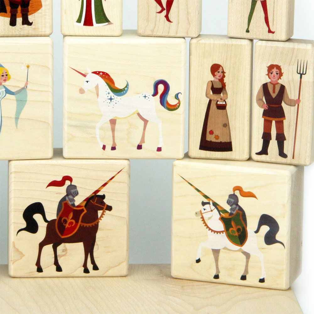 Fairytale Friends 15 pc. Maple Building Blocks