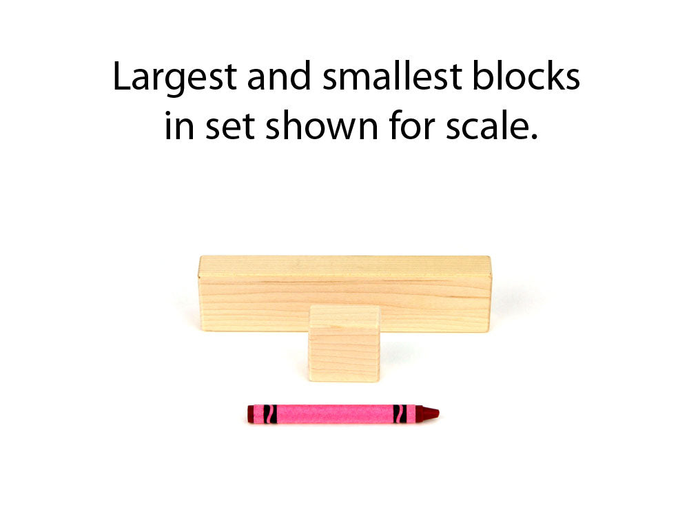 25 pc. My First Block Set Maple Building Blocks