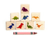 Little Dinosaur Friends 8 pc. Building Block Set