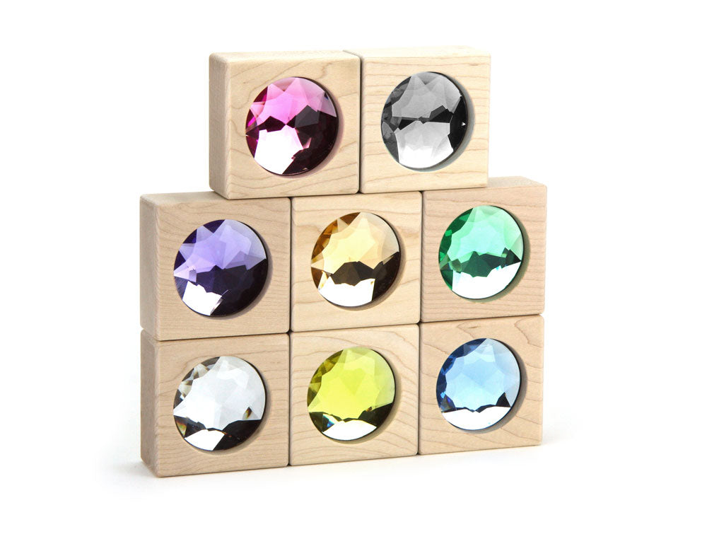 8 pc. Pastel Large Gem Blocks