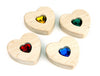 Bright Heart Gem 4 pc. Sensory Stacker Maple Block Set