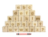 28 pc. Engraved Double-sided Letter Alphabet Spelling Tiles