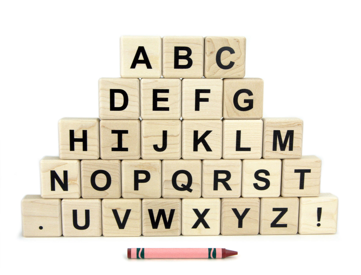 28 pc. Printed Double-sided Letter Alphabet Spelling Tiles