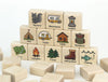 Camping Adventure Wooden Matching Game - 24 pc Set